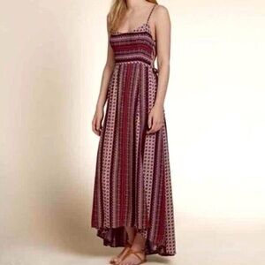 Hollister Striped Maxi Dress